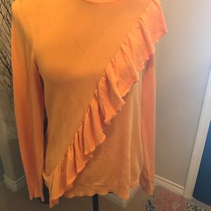 Philosphy ruffled top size xl